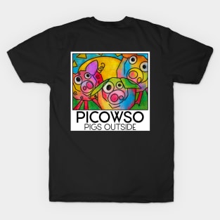 PICOWSO: Pigs Outside T-Shirt